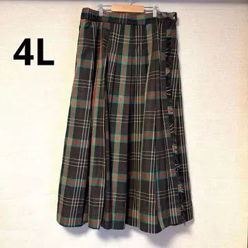 SMILLAND 4L 랩 스커트 롱 스커트 빅 사이즈 새상품급