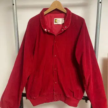 K-BRAND 코듀로이 바시티 자켓 블루종 USA제