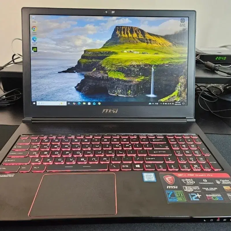 MSI 게이밍 노트북 GS63 7RE Stealth Pro