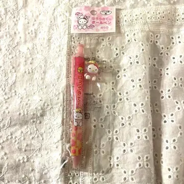 레어 레트로 헬로키티 인형옷 볼펜 키티 참 포함