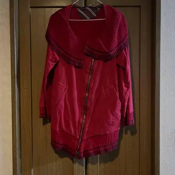 비비안 빨간색 후드티