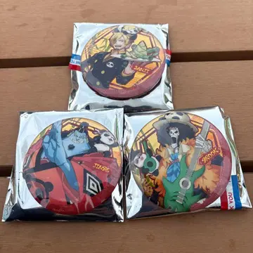 원피스 상하이 캔뱃지 상디 브룩 징베