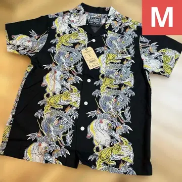 미사용 새상품 스튜디오 다치산 아로하 셔츠 M