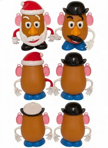 Mr. Potato Head 산타와 보울러 햇