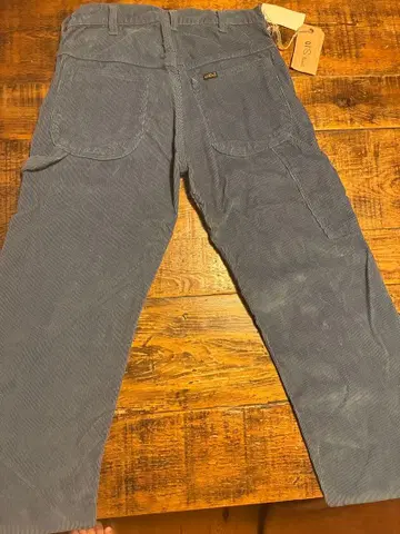 orSlow 코듀로이 페인터 팬츠 블루