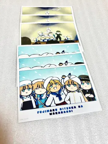 후지마루 리츠카는 모른다. 수수께끼마루 브로마이드 세트 네모