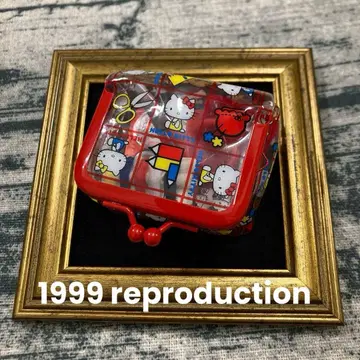 레트로 산리오 헬로키티 1999 복각판 개구리 지갑 재봉 세트