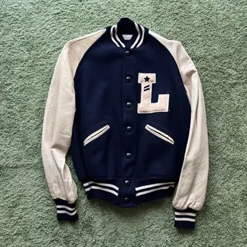 60's~ POND SPORT SHOP VARSITY JACKET