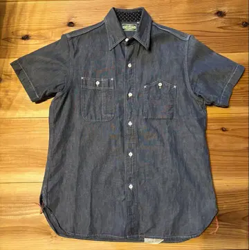 슈가케인 반팔 셔츠 워크 셔츠