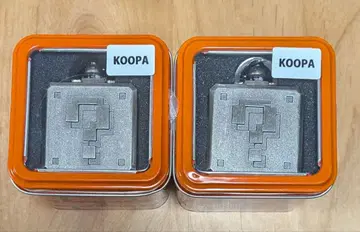 슈퍼 마리오 브라더스 물음표 블록 포켓 워치 2개 세트