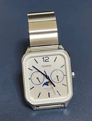 CASIO 손목시계 STANDARD MENS MTP-M305 문페이즈