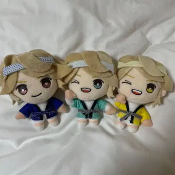 테고시 유야 음성 포함 봉제 인형 3개