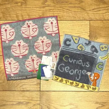 도라에몽 오자루의 조지 타월 손수건 세트