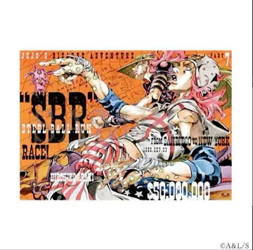 죠죠 캐러밴 B2 포스터 A 타입 미개봉 새상품 JOJO