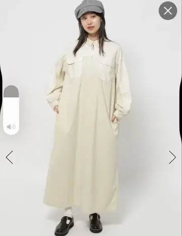 nico and - 코듀로이 집업 원피스