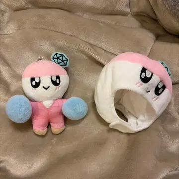 모자 꽁지 키링 응원봉 커버 세트