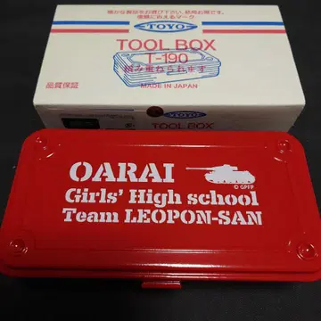 걸즈 & 판처 툴박스 레오폰 팀 (레드)