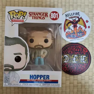 기묘한 이야기 호퍼 Funko pop 헬파이어 코스터