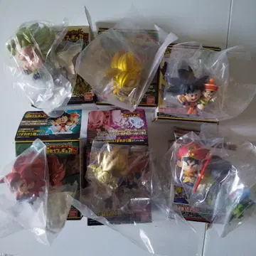 드래곤볼 초전사 피규어 6개 묶음 판매