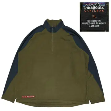 2007 파타고니아 patagonia 기업 콜라보 하프 지퍼 플리스