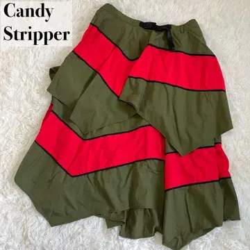 새상품급 Candy Stripper COLOR SWITCHED 스커트 M