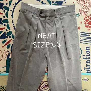 [새상품급] NEAT 코듀로이 와이드 테이퍼드 44