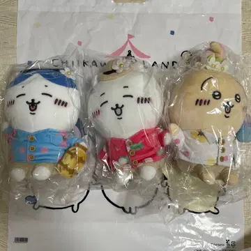 치이카와 (먼작귀) 여행 가고 싶어 봉제 인형 S 3개 세트