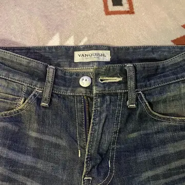 VANQUISH 다크 블루 스트레이트 데님