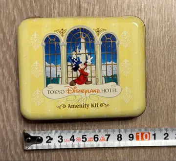 도쿄 디즈니랜드 호텔 어메니티 키트 빈 틴 케이스