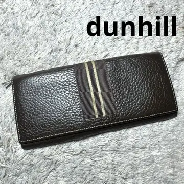 dunhill 던힐 장지갑 가죽 브라운