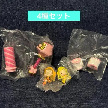 오쟈마녀 도레미 완구 가챠가챠 캡슐 토이 4종 세트