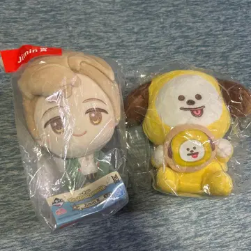 지민 & 치미 봉제 인형 세트