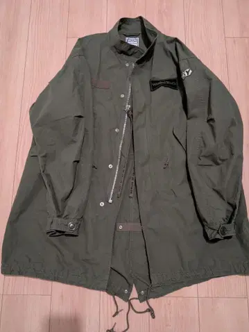 Wasted Youth verdy 밀리터리 자켓 올리브 그린