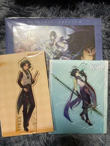 원신 소 아크릴 스탠드 색지