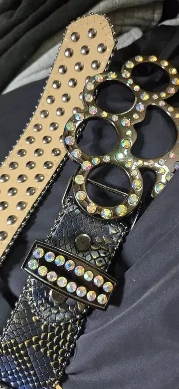 hermetic 헬멧 NUCKLE CRYSTAL BELT