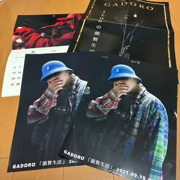GADORO 운취생활 1LDK CD 특전 포스터 3장 & 달력 세트