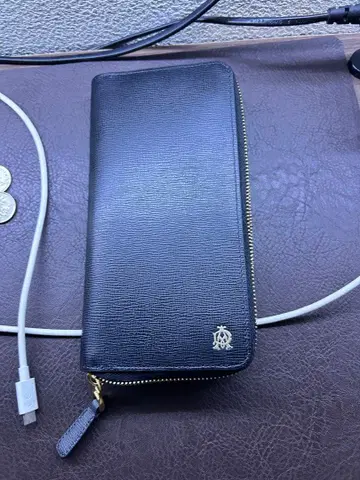 던힐 장지갑 라운드 지퍼