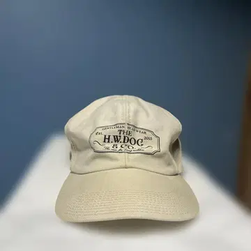 THE H.W.DOG &CO 베이지 트래커 캡 ONE