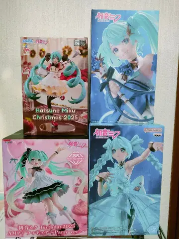 하츠네 미쿠 피규어 묶음 판매 4점