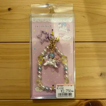 산리오 리틀트윈스타 폰 스트랩 유니콘 키키라라