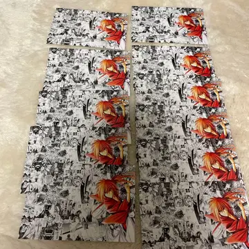 새상품 미사용 바람의 검심 엽서 세트