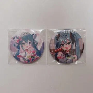 하츠네 미쿠 캔뱃지 NewDays 뉴데이스 WERI 단죠 오조라 마지미라