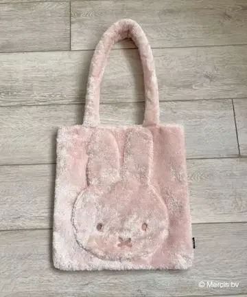 미피 라메 메달 컷 토트백 핑크 미사용 새상품 70주년