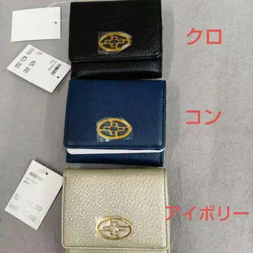 피오레 미니 월렛 3단 폴더형 지갑 하마노 가죽공예 HAMANO 현품만