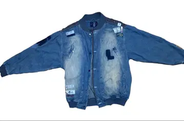 90s FUBU / 패치 부착 데님 자켓