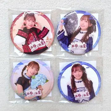 사이토 슈카 en 상하이 팬미팅 굿즈 캔뱃지 4종