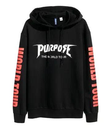 SALE! 저스틴 비버 Purpose 투어 H&M 후드티