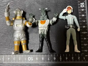 울트라세븐 시리즈 피규어 모로보시 단, 유톰, 페가사 성인 3체