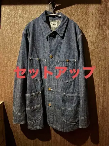 JELADO 491-J 커버올 L 페인터 팬츠 M 셋업