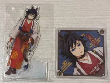 귀멸의 칼날 말띠 아크릴 스탠드 코스터 토미오카 기유 기유